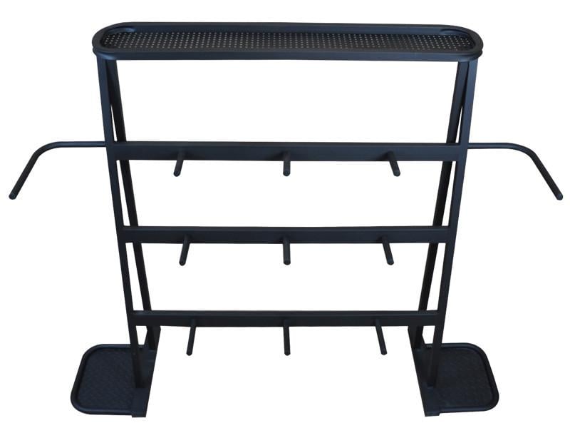 Стеллаж для аэробных штанг Kompred OL250 Черный (1065098538)