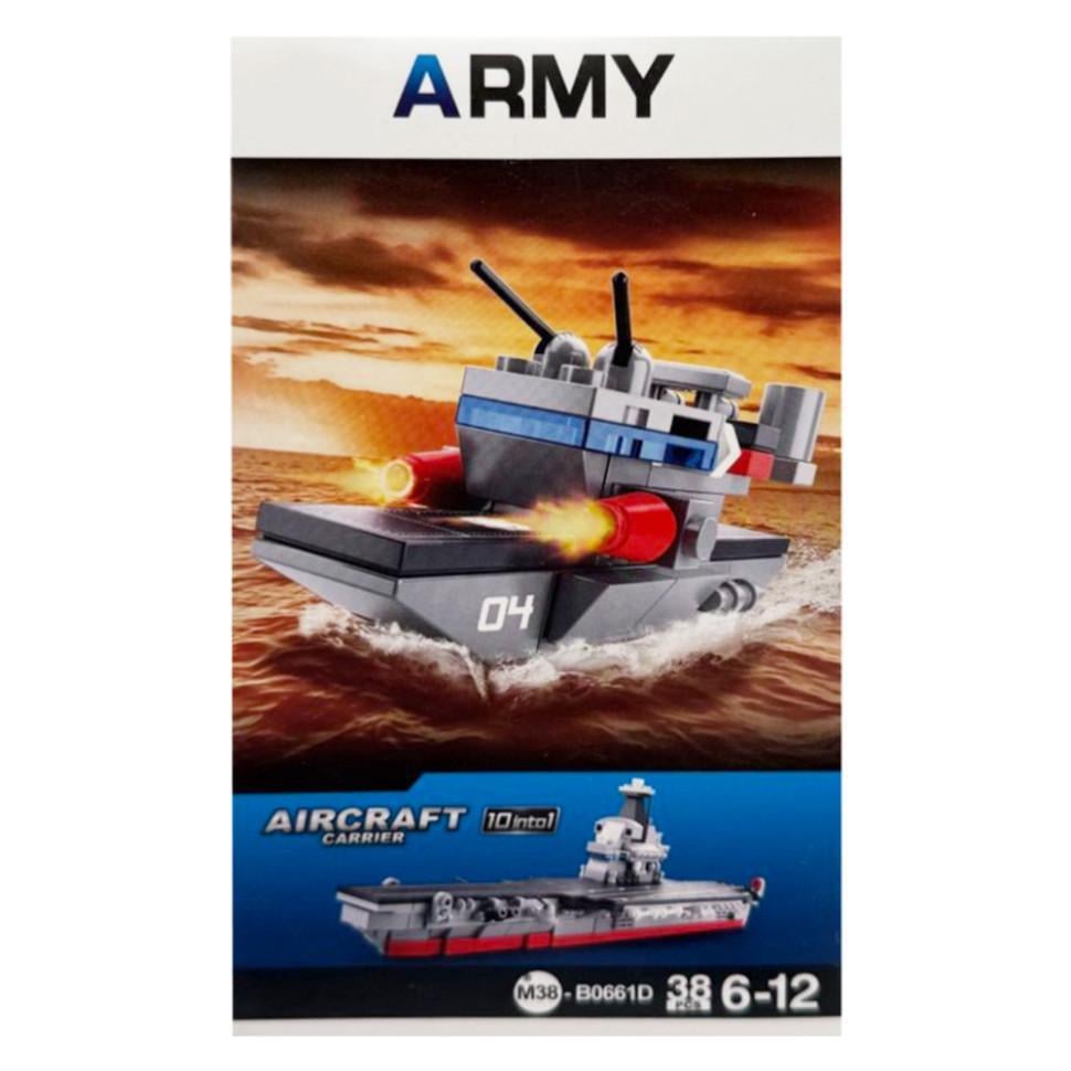 Конструктор детский Aircraft carrier M38-B0661-4 38 деталей (57349) Конструктор детский Aircraft carrier M38-B0661-4 38 деталей (57349)