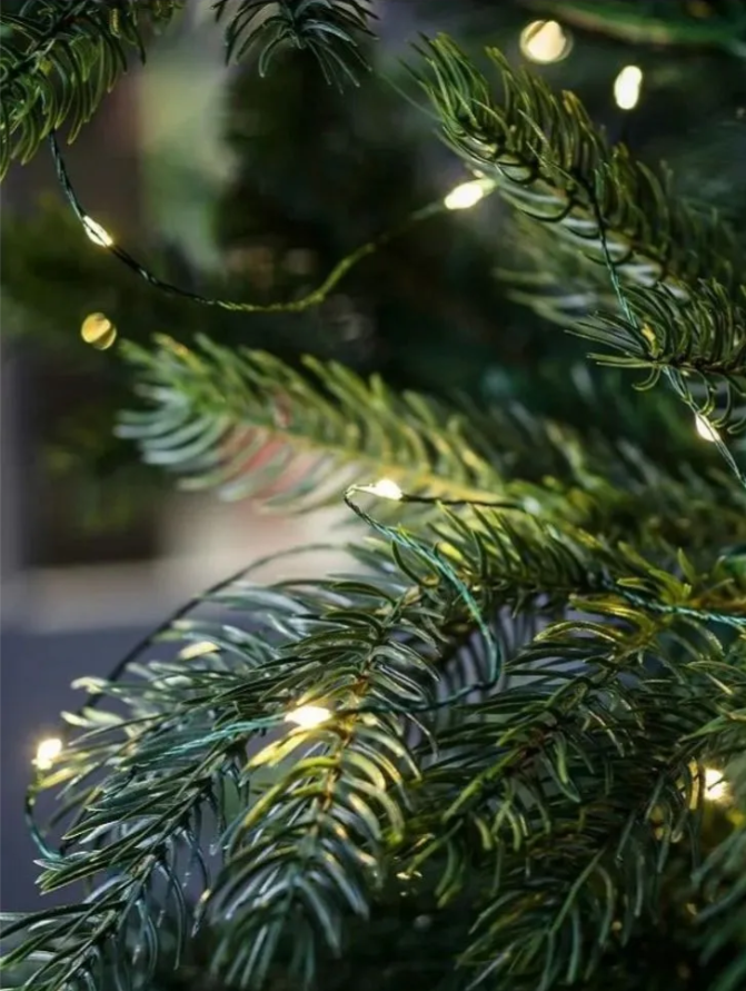 Новогодняя гирлянда Капля росы 50 м 500 LED USB с пультом 8 режимов провод зеленый Теплый белый (Е500314) - фото 9 Новогодняя гирлянда Капля росы 50 м 500 LED USB с пультом 8 режимов провод зеленый Теплый белый (Е500314) - фото 9