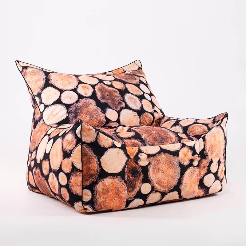 Кресло-мешок SanchoBAG Трон 75x110 см Wood (kmt-1010-2-OS)