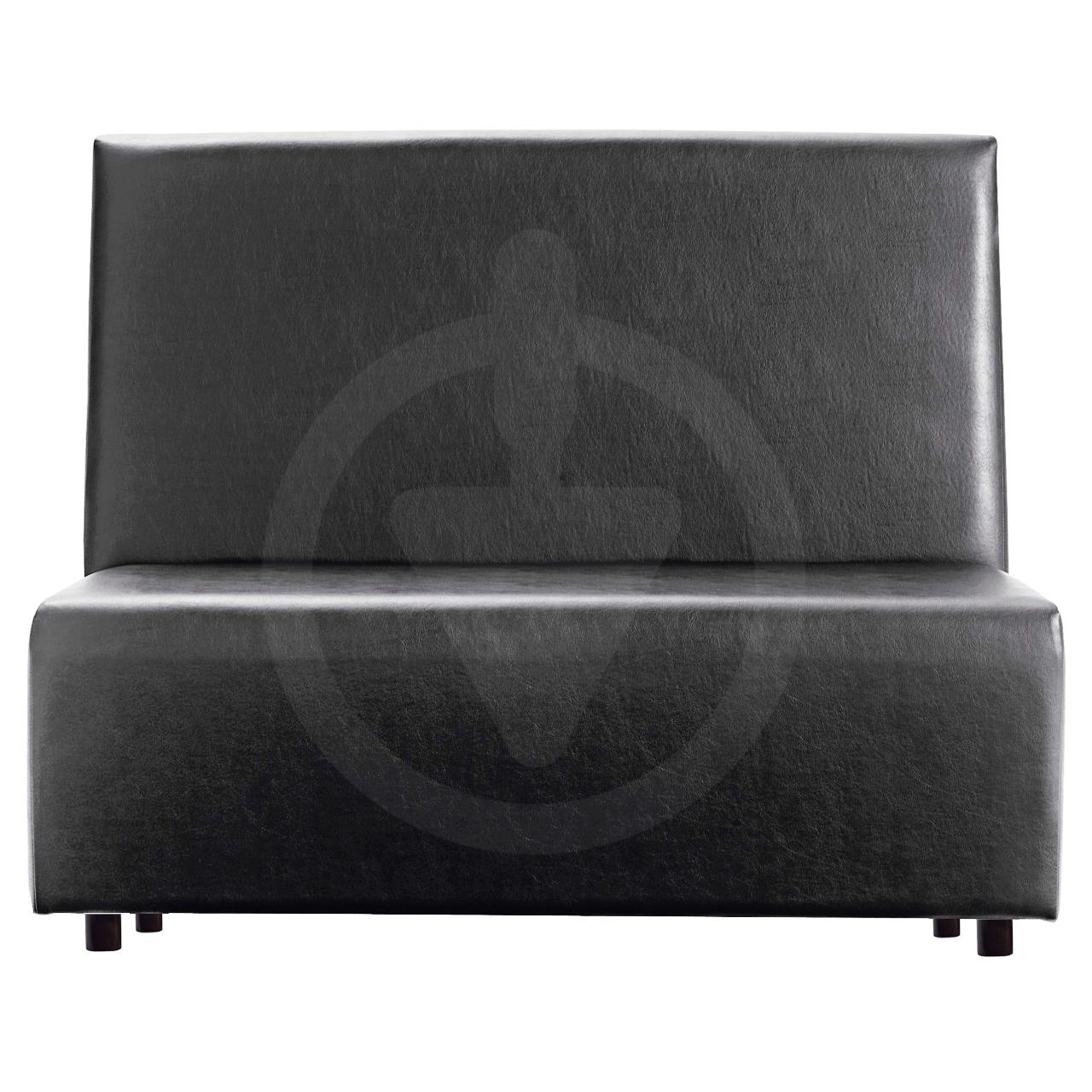 Диван офісний AVVS для очікування/прийомної 85x150 см Темно-сірий (25808380) - фото 2