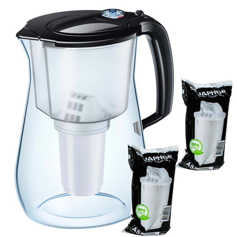 Фильтр-кувшин Аквафор Прованс А5 + второй модуль Черный