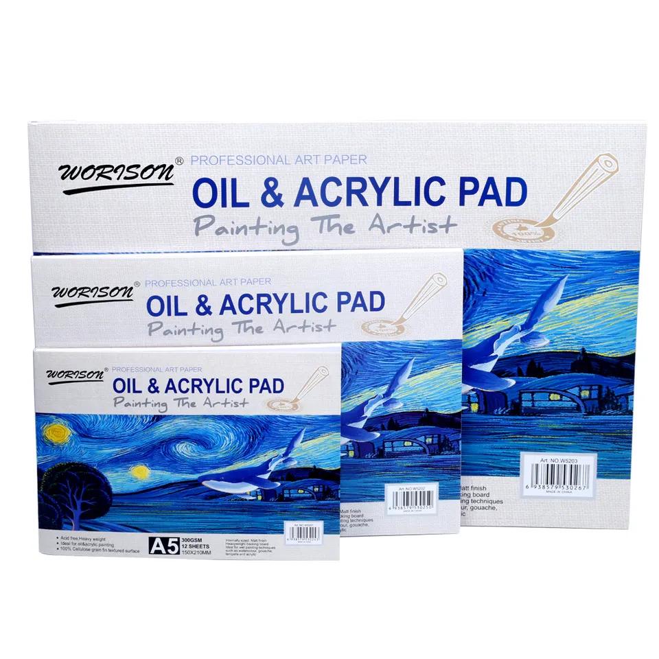 Альбом Worison А5 для олійного живопису (W5201-A5) - фото 8 Альбом Worison А5 для олійного живопису (W5201-A5) - фото 8