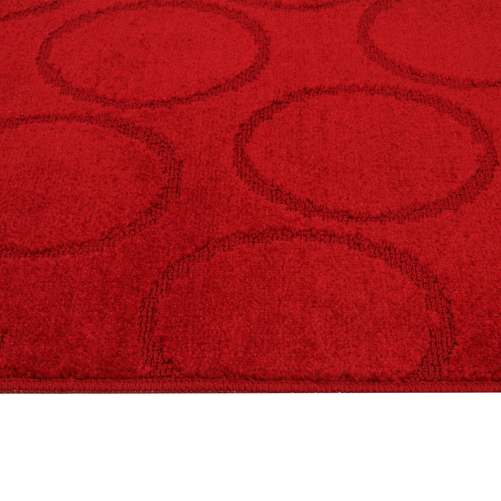 Набор ковриков в ванную Rubin Mono 5006 7005 Burgundy 60x100 + 60x50 см красный - фото 6 Набор ковриков в ванную Rubin Mono 5006 7005 Burgundy 60x100 + 60x50 см красный - фото 6