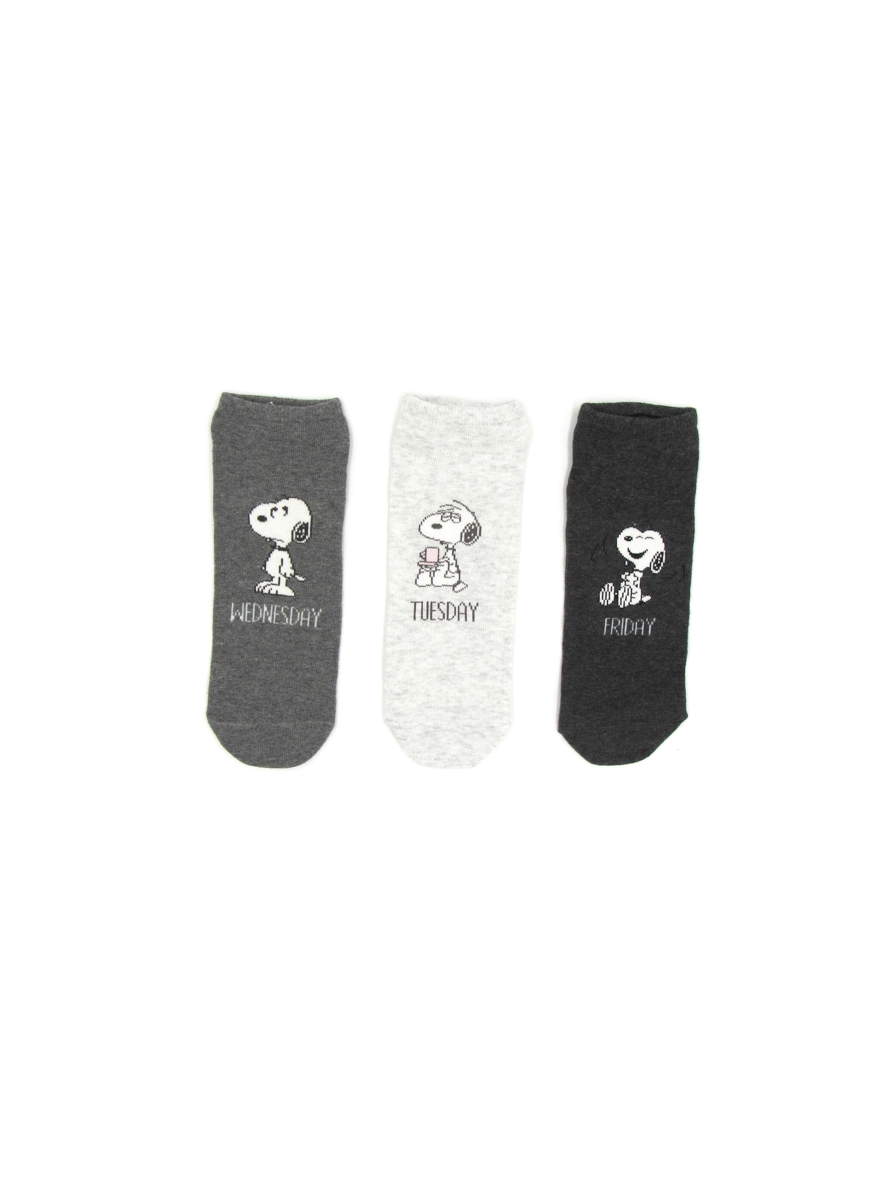 Шкарпетки C&A р. 39-42 3 пари Сірий/Темно-сірий (15180903)