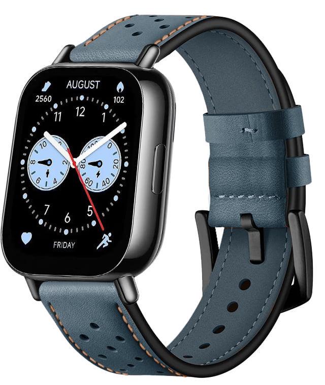 Ремешок кожаный Classico для Redmi Watch 5 Lite/5 Active Green (40144-08)