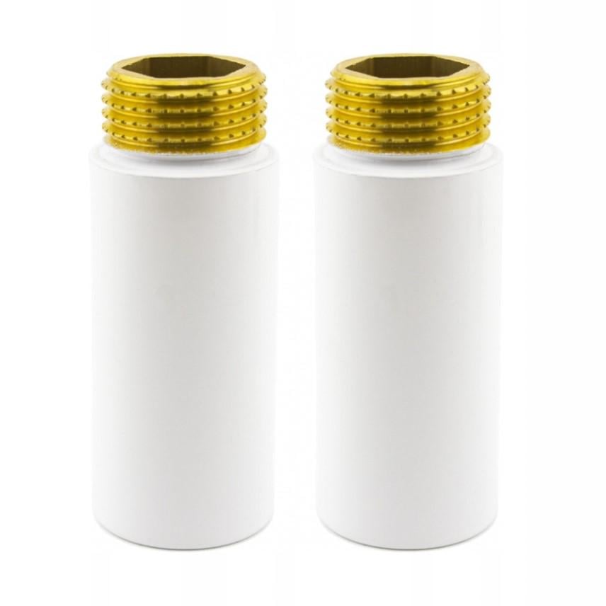 Комплект удлинителей NAVIN M22х1,5х1/2" 50 мм 2 шт. Белый (E25-172408-2550)