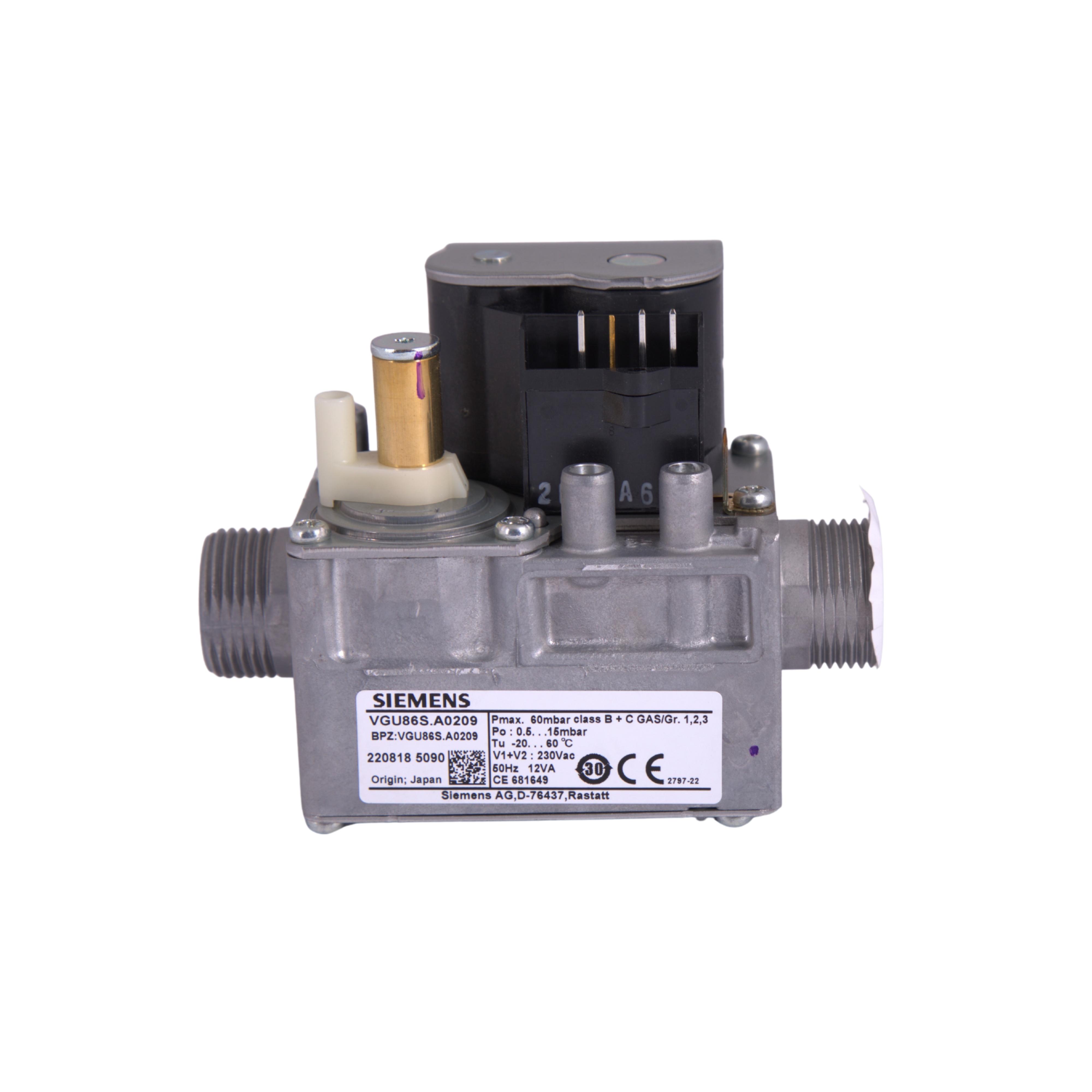 Клапан газовый Airfel Premix Siemens VGU 86 SA (32469606)
