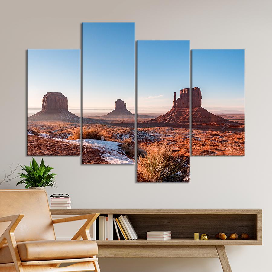 Картина природа Необычные скалы Долины монументов 129x90 см (A1081-4)