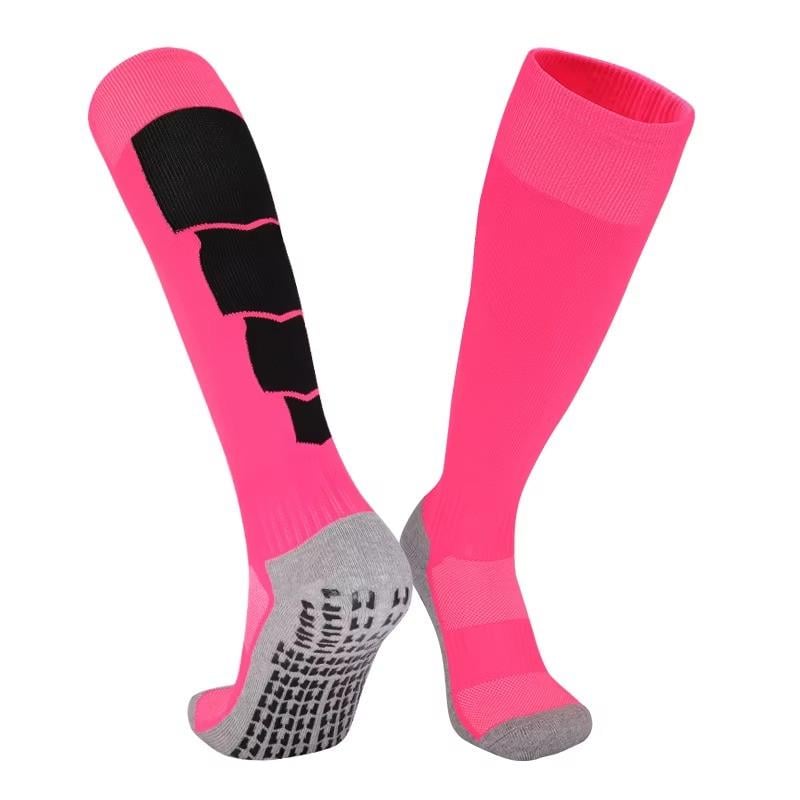 Гетри спортивні з антиковзаючим покриттям L Рожевий (2558735043) - фото 2