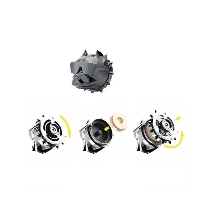 Ароматизатор автомобильный на решетку Питбуль Черный (3791-Leader) - фото 3 Ароматизатор автомобильный на решетку Питбуль Черный (3791-Leader) - фото 3