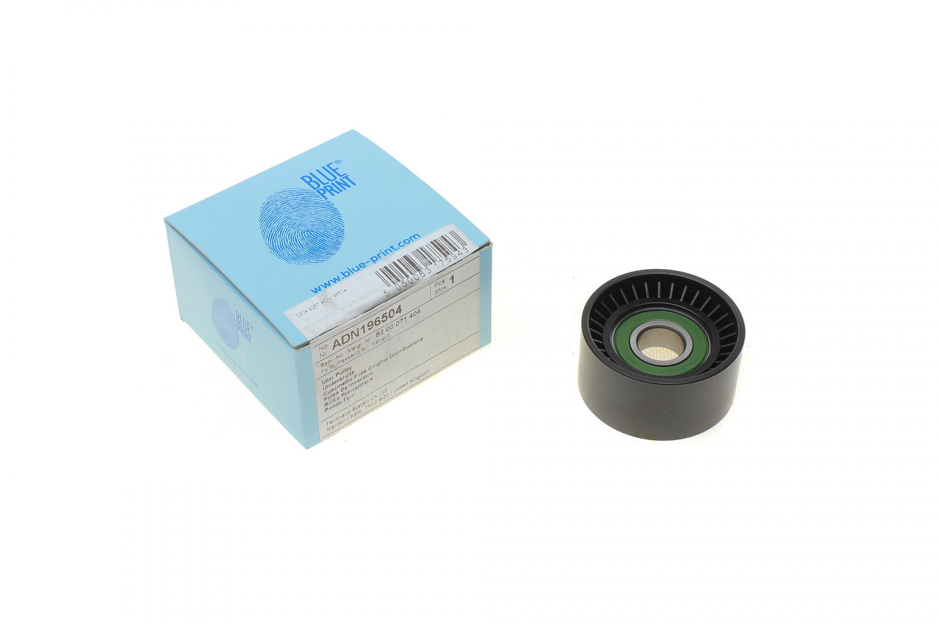 Ролик генератора BLUE PRINT Renault Trafic/Master 1.9-2.5DI/dTi паразитный 60х31 мм (ADN196504 BLUE PRINT)