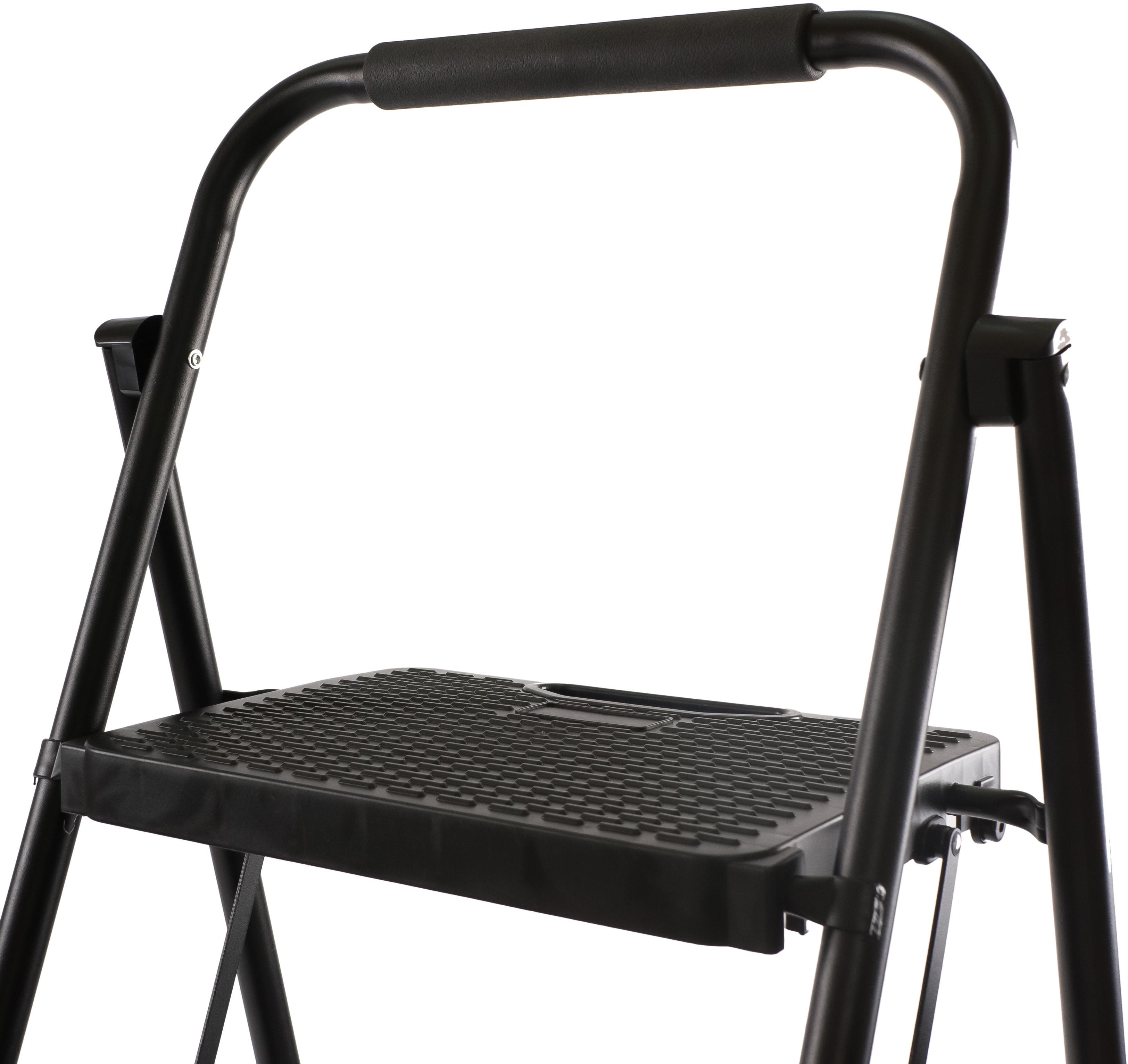 Сходи Alex Valex металеві 3 сходинки Чорний (AVL-SW3) - фото 6 Сходи Alex Valex металеві 3 сходинки Чорний (AVL-SW3) - фото 6