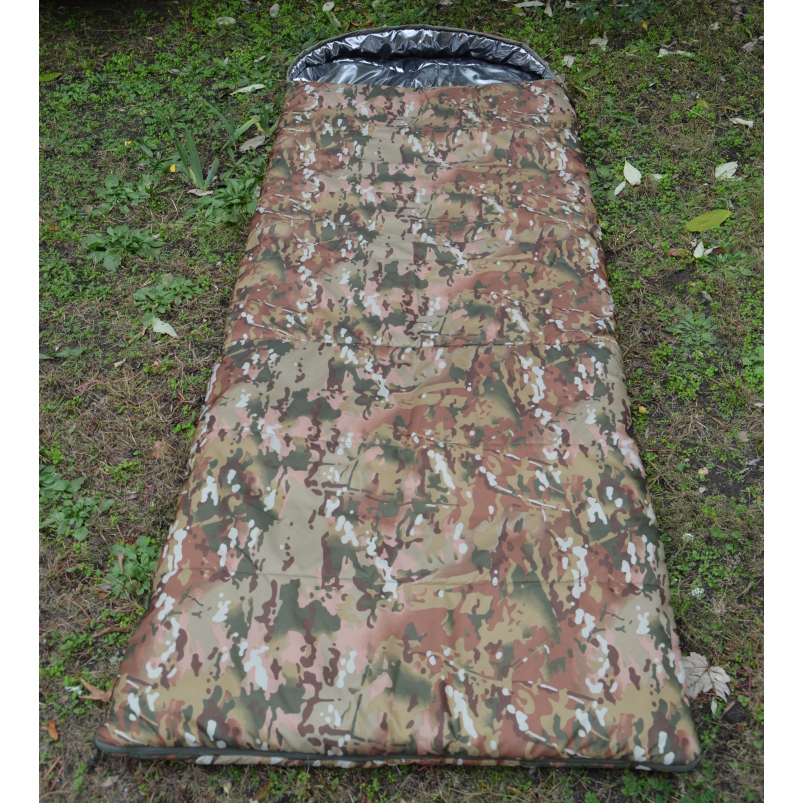 Спальный мешок-одеяло Derby CMK 240-90-L до -25°C левый Камуфляж (2807722088) - фото 10