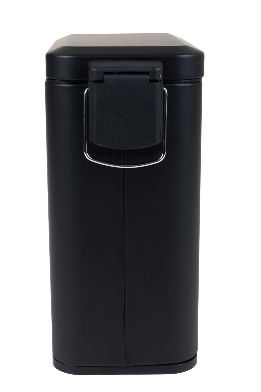 Мусорное ведро Zerix Sansa-TC0105 с плавным закрытием прямоугольное 5 л Черный (ZX5894) - фото 5 Мусорное ведро Zerix Sansa-TC0105 с плавным закрытием прямоугольное 5 л Черный (ZX5894) - фото 5