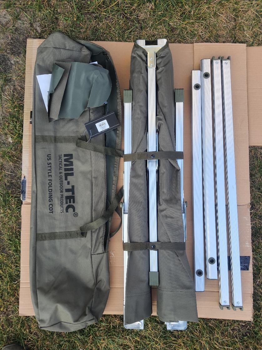 Раскладушка армейская усиленная Mil-Tec US Style 120 195x65 см кг Olive (14403001) - фото 11 Раскладушка армейская усиленная Mil-Tec US Style 120 195x65 см кг Olive (14403001) - фото 11