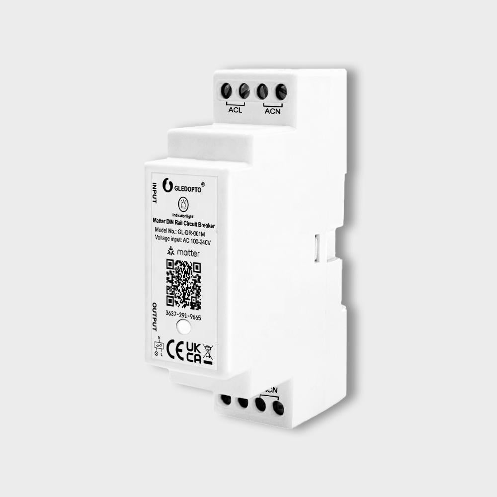 Реле Gledopto Matter GL-DR-001M