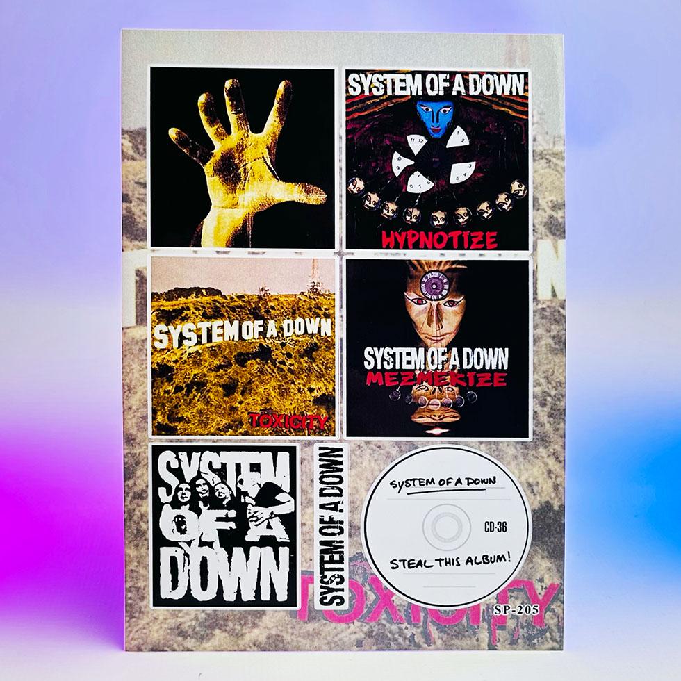 Стикер-пак System Of A Down SP-205 (00000000696)