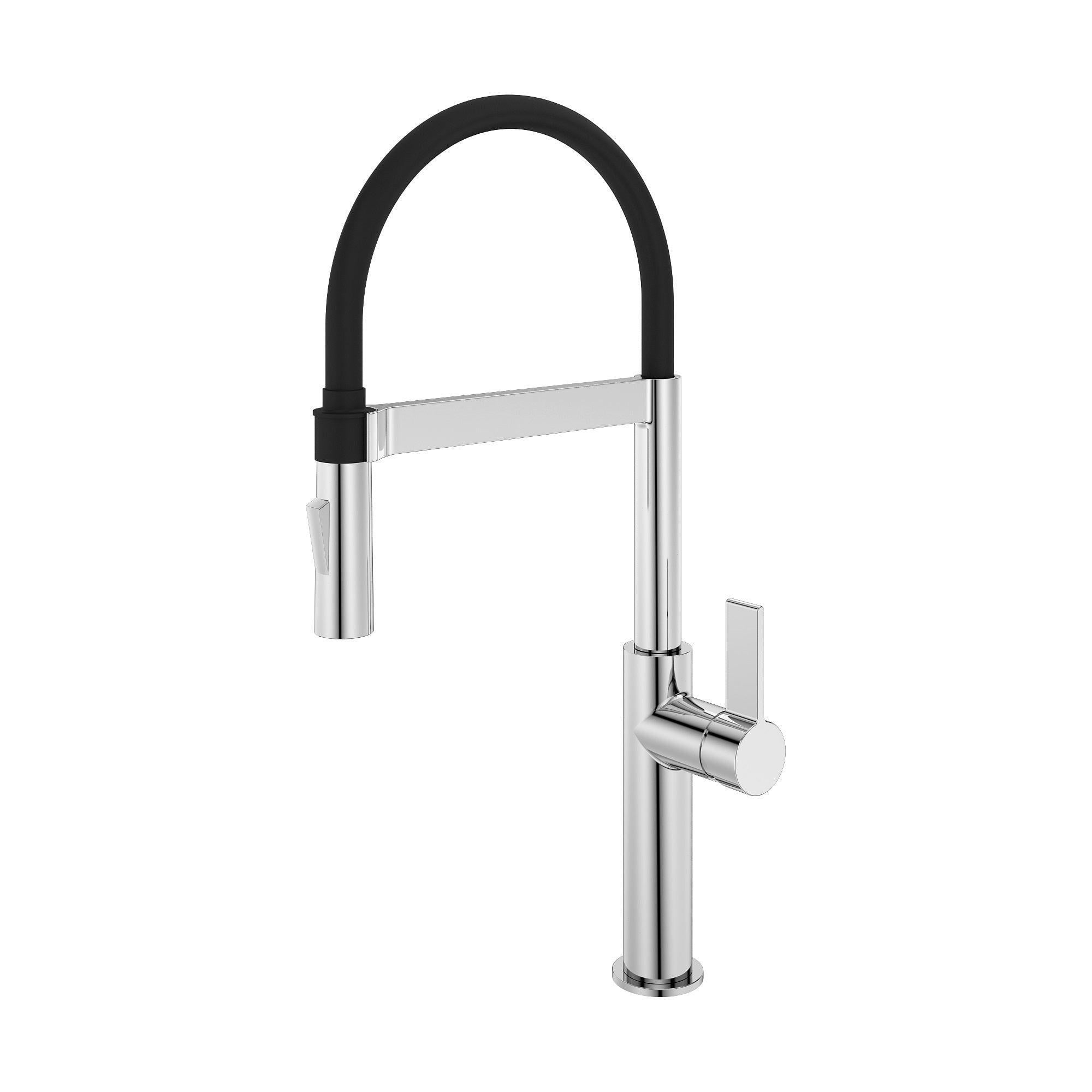Смеситель кухонный Koller Pool Kitchen Professional S однорычажный Хром/Черный (37461007)
