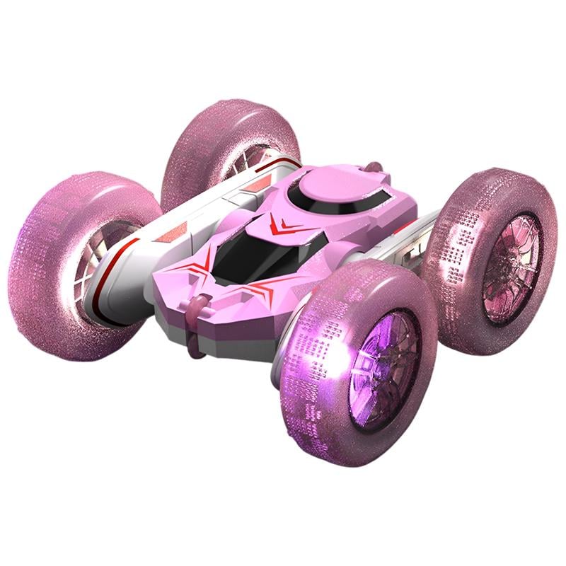 Машинка перевертыш JoyPro DC193AX1 на радиоуправлении для детей Розовый (a22f925d)