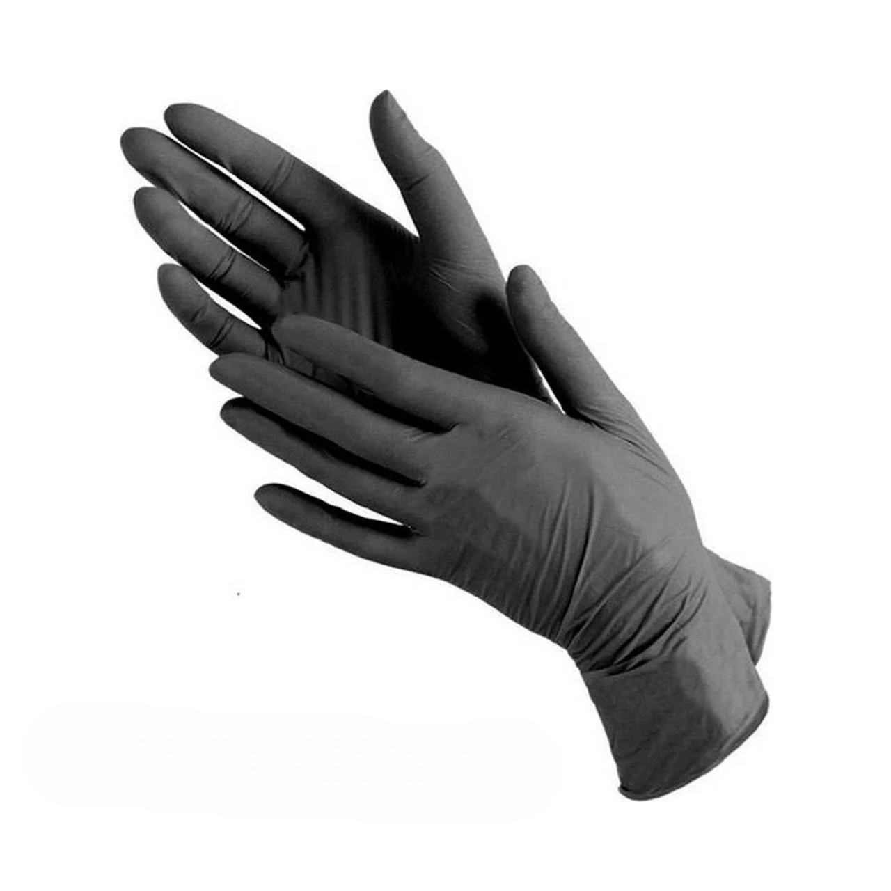 Перчатки смотровые/нитриловые/без пудры/нестерильные easyCARE 100 шт./пач L Черный (2636362736) Перчатки смотровые/нитриловые/без пудры/нестерильные easyCARE 100 шт./пач L Черный (2636362736)