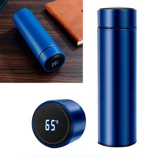 Термос Unique з дисплеєм 500 мл Синій (MX-00007310Y) - фото 4