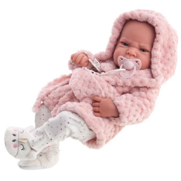 Силиконовая коллекционная кукла испанская Reborn Девочка Холли виниловая Антонио Хуан 42 см