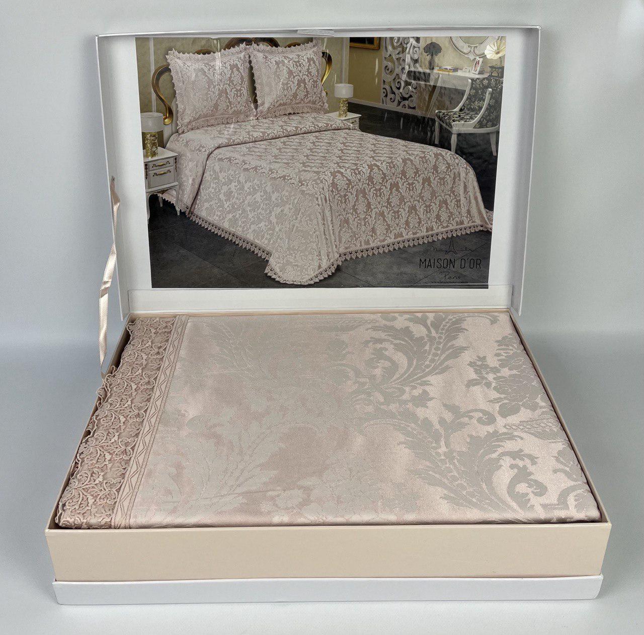 Покривало Maison D'or Damaris 260x260 см Pudra (CN28831)