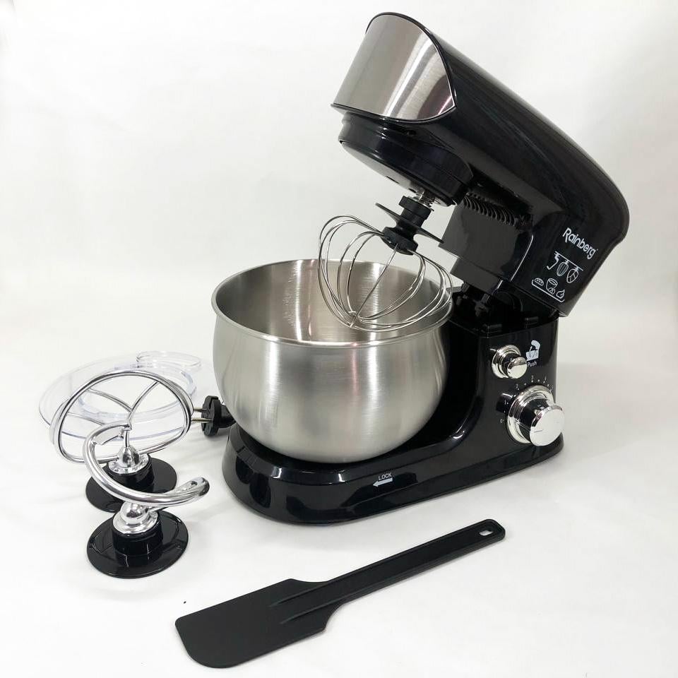 Міксер планетарний Rainberg RB-8083 з насадками Білий (ws23591) Міксер планетарний Rainberg RB-8083 з насадками Білий (ws23591)
