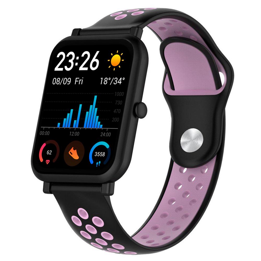Ремешок Sport для Amazfit GTS Pink Black (13184-49)