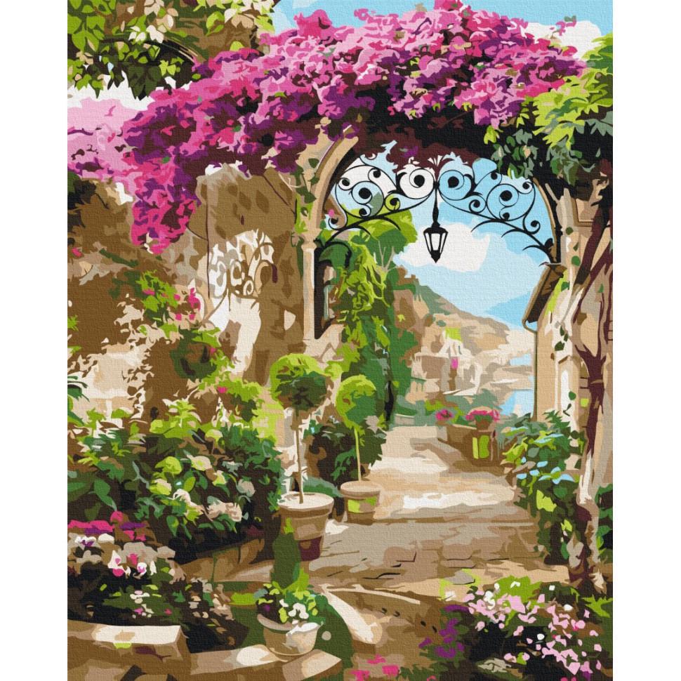 Картина за номерами Brushme Квіткова арка BS53739 40x50 см (RLT52394)