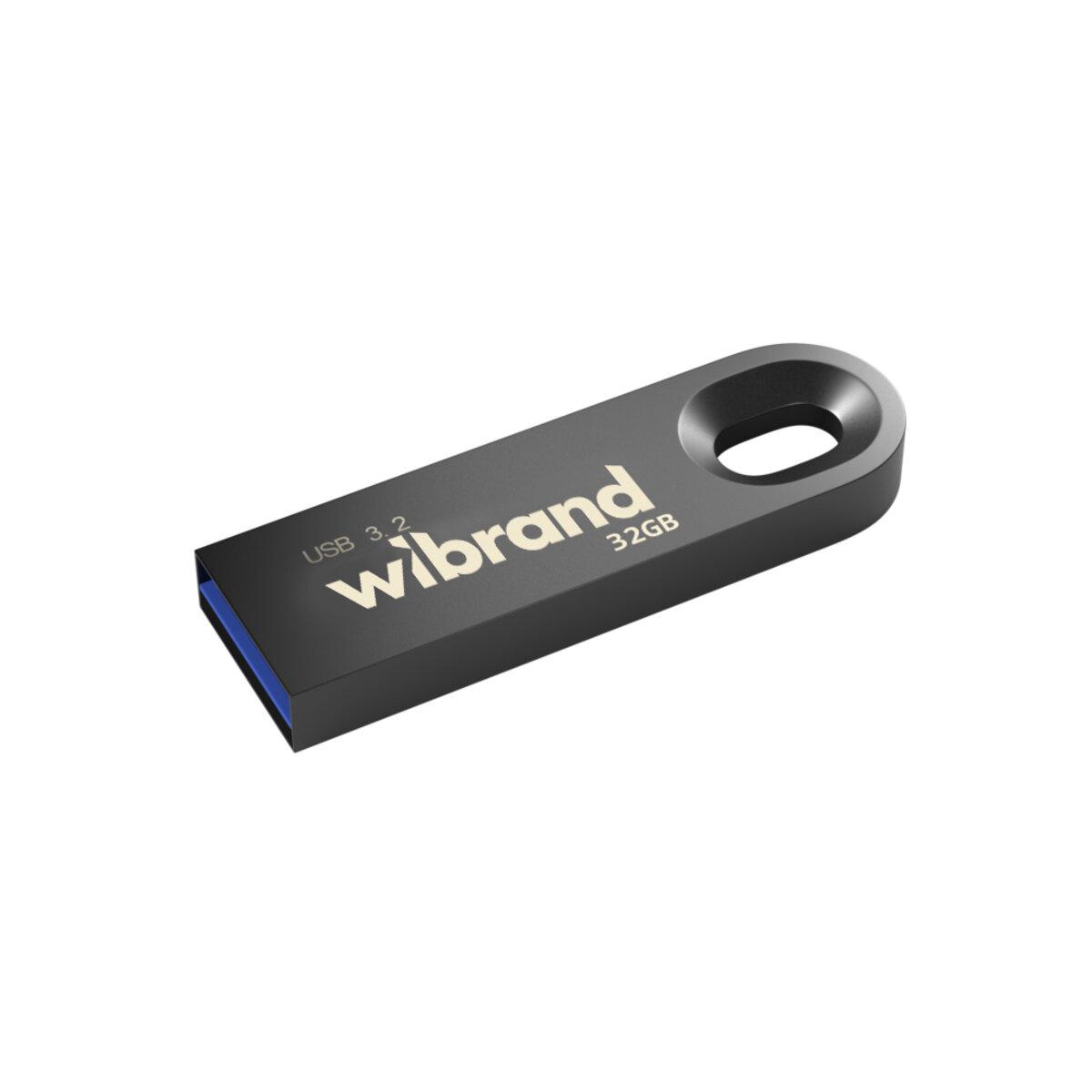 Флеш-память USB металлический моноблок Flash Wibrand WI3.2/EA32U10G USB 3.2 Gen1 Eagle 32 Gb Grey (602184) - фото 2