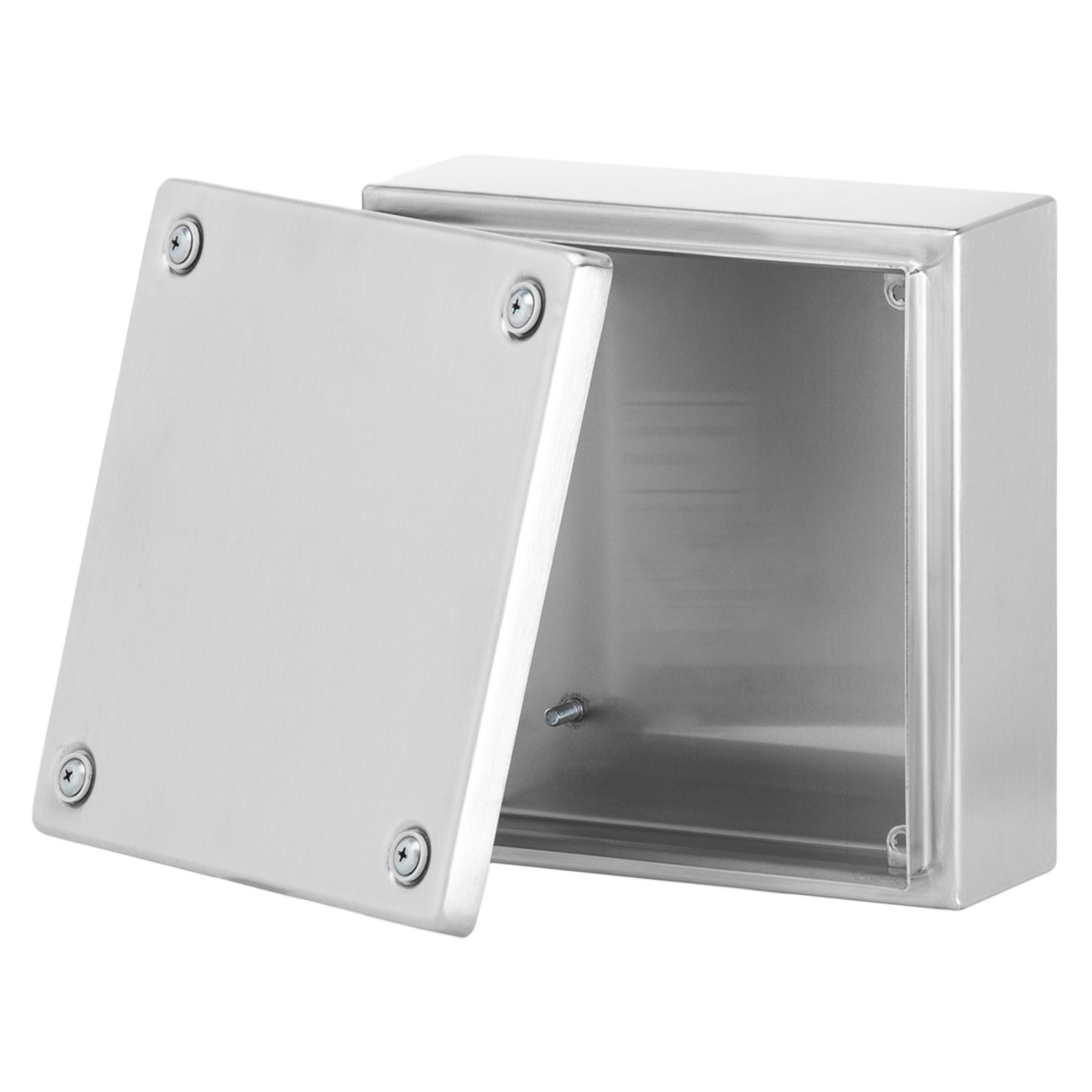 Розподільна коробка nVent Hoffman IP66 з нержавіючої сталі 200х200х80 мм (SSTB202008)
