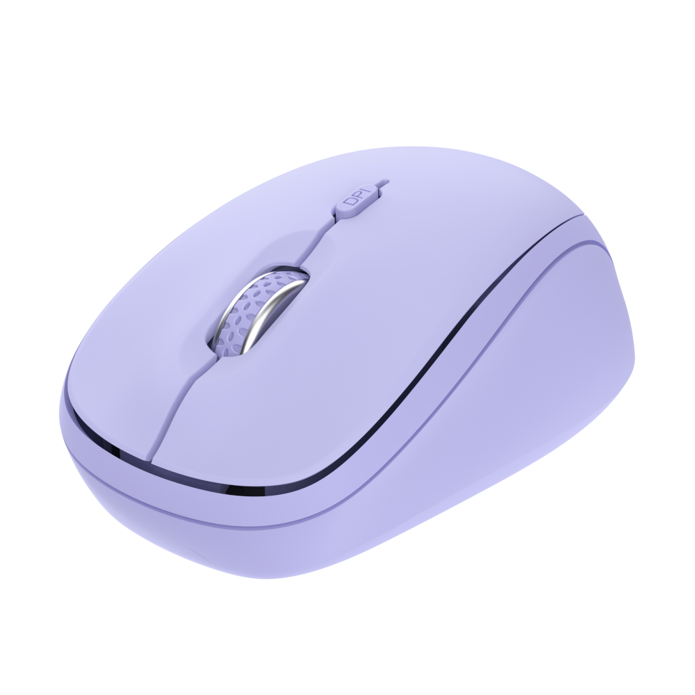 Мышь Trust Yvi+Compact беспроводная Purple (d040db3d)