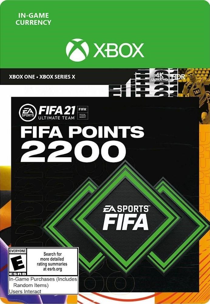 Карта оплати FIFA 21 2200 FUT Points для Xbox One