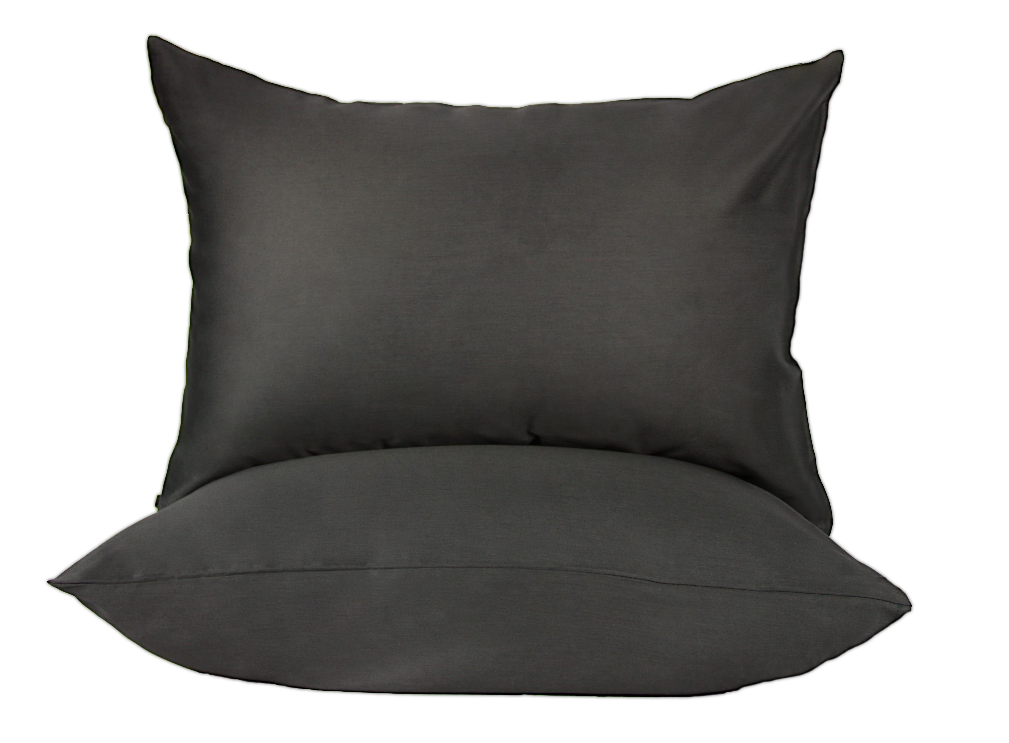 Набор наволочек LH сатин 50х70 см 2 шт. Антрацит