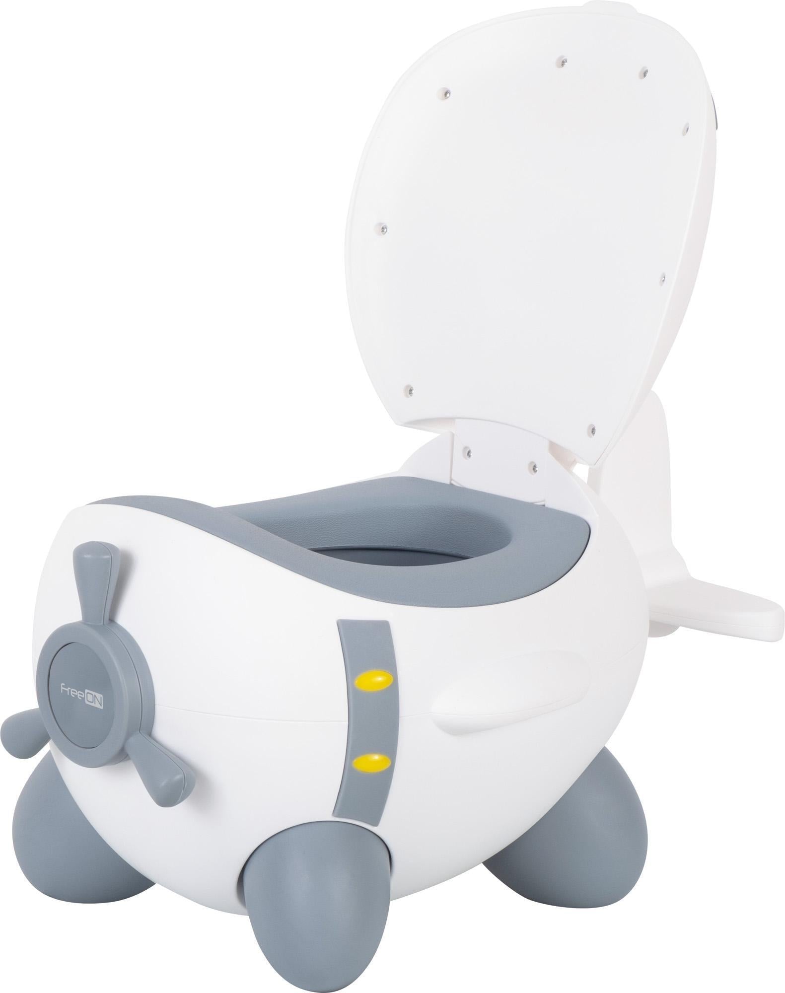 Горщик дитячий FreeON Plane White/Grey