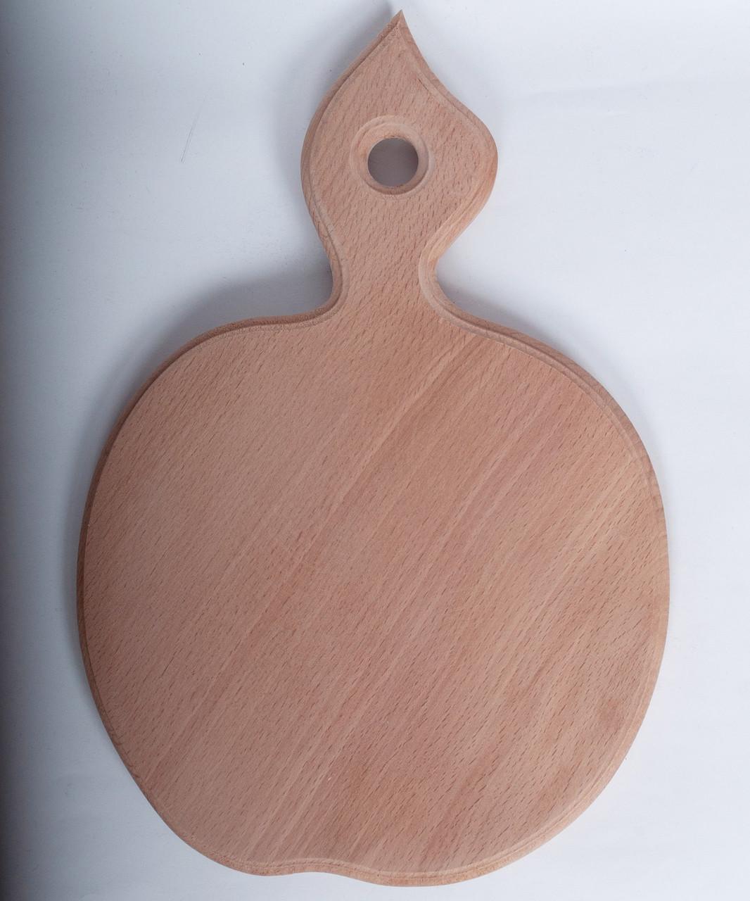 Заготовка для декупажа и росписи под покраску доска разделочная Яблоко 31х20,5 см (1036) - фото 3 Заготовка для декупажа и росписи под покраску доска разделочная Яблоко 31х20,5 см (1036) - фото 3