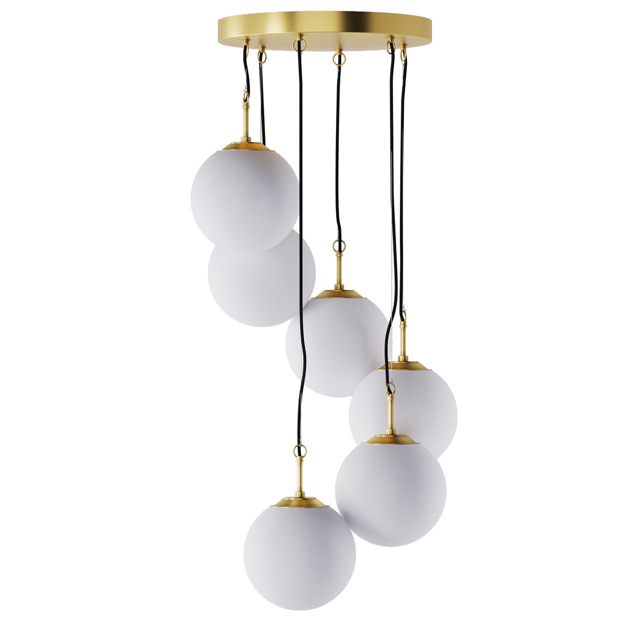 Люстра Pikart Lights FJ6 110 см Белый (6523)