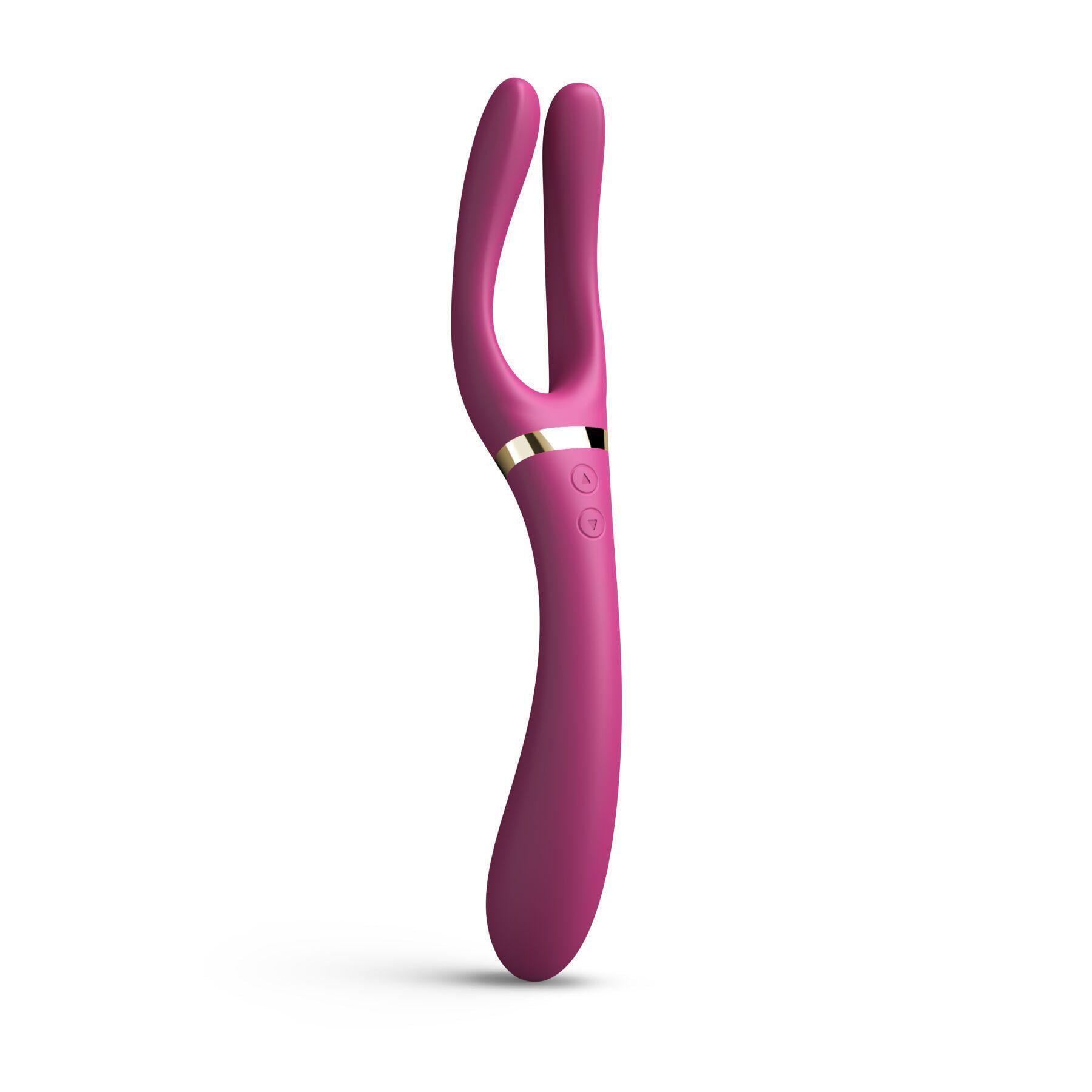 Вибратор-стимулятор Dorcel INFINITE JOY PLUM многофункциональный унисекс (SO7380)