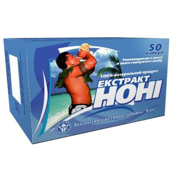 Антиоксидант Elit-Pharm Екстракт НОНІ 50 капс. (000025319)