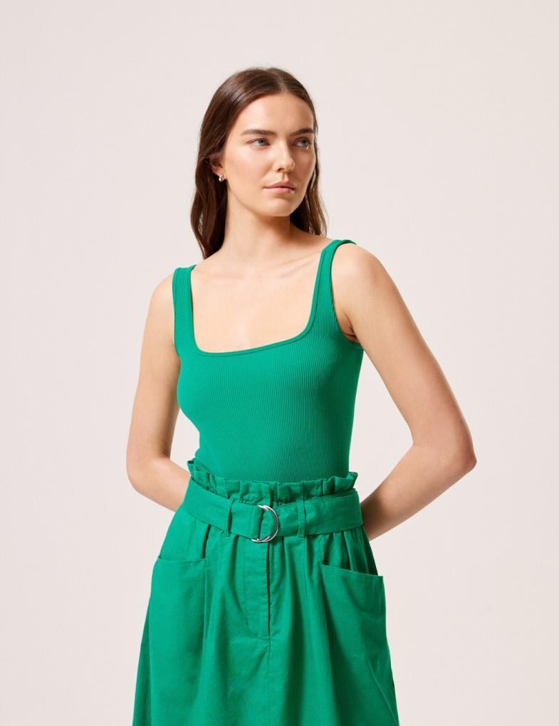 Топ женский в рубчик Diverse HEDIA L Хаки (5905384128409)