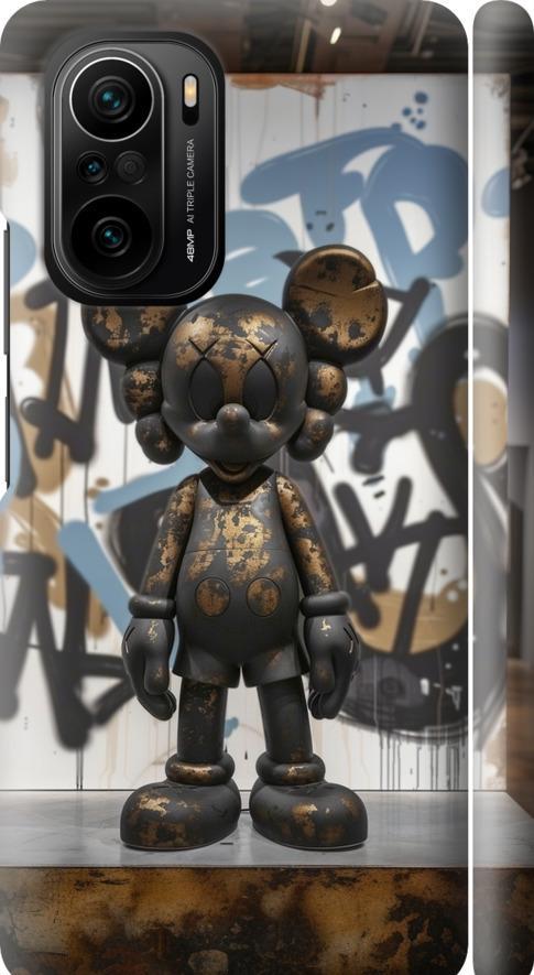 Чехол на Xiaomi Poco F3 Bronze kaws v2 (6098m-2280-42517)