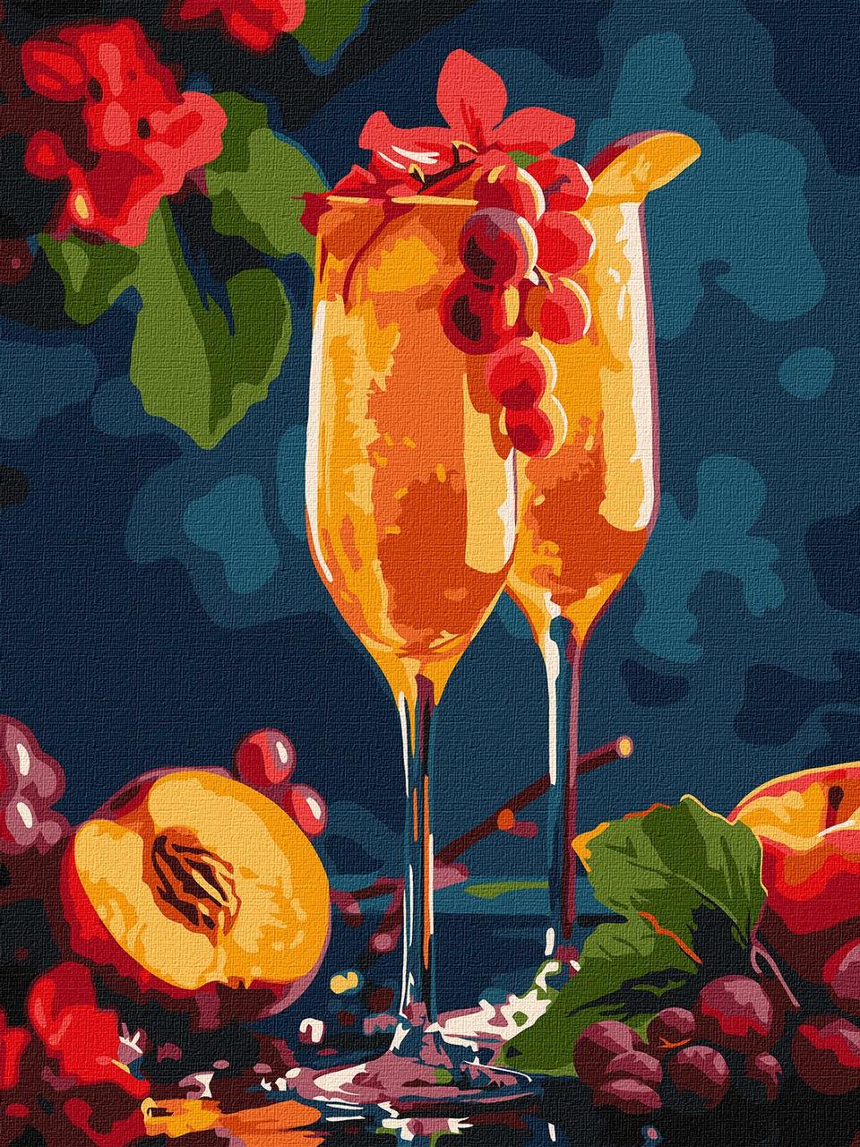 Картина по номерам Ideyka Игристое наслаждение 30х40 см (2824289990)