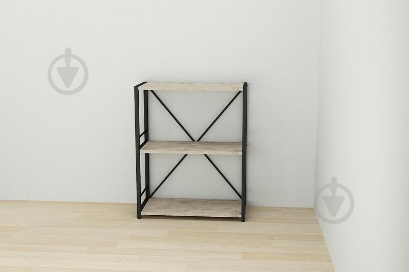 Этажерка Ferrum-decor Конект 73x60x28 см Дуб шервуд (XK00218)
