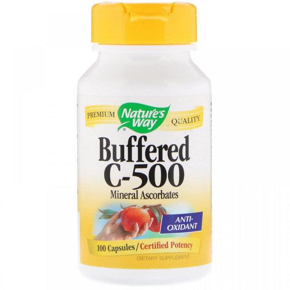 Вітамін C Nature's Way Buffered C-500 100 Caps