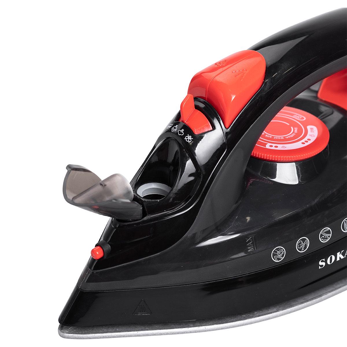 Утюг для одежды Sokanyручная паровая 1800 Вт (5880) - фото 3 Утюг для одежды Sokanyручная паровая 1800 Вт (5880) - фото 3