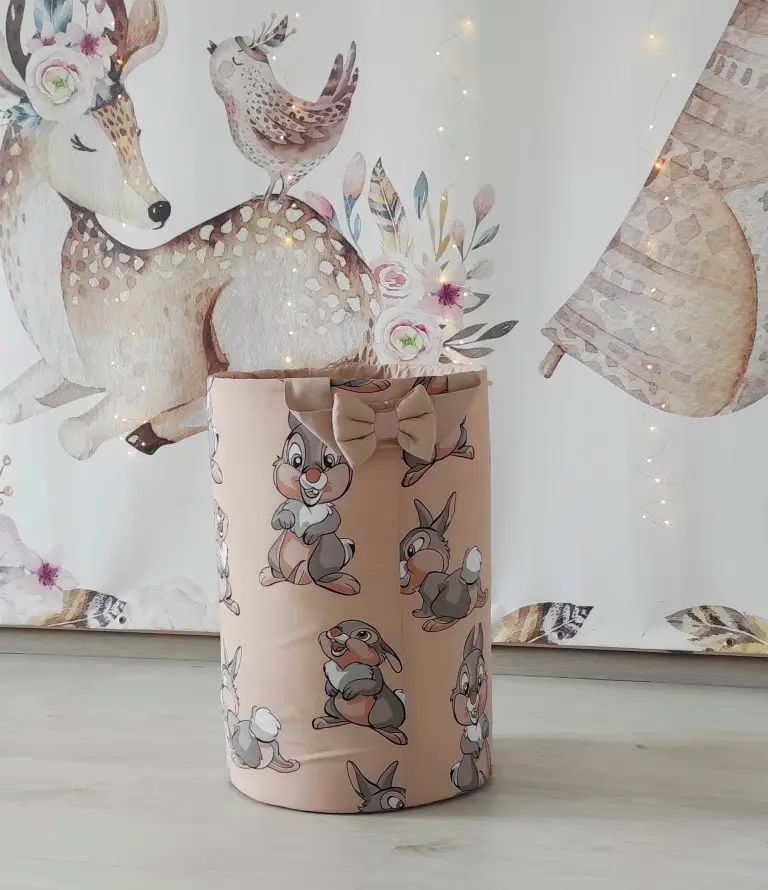 Корзина для игрушек Зайка 60х35 см