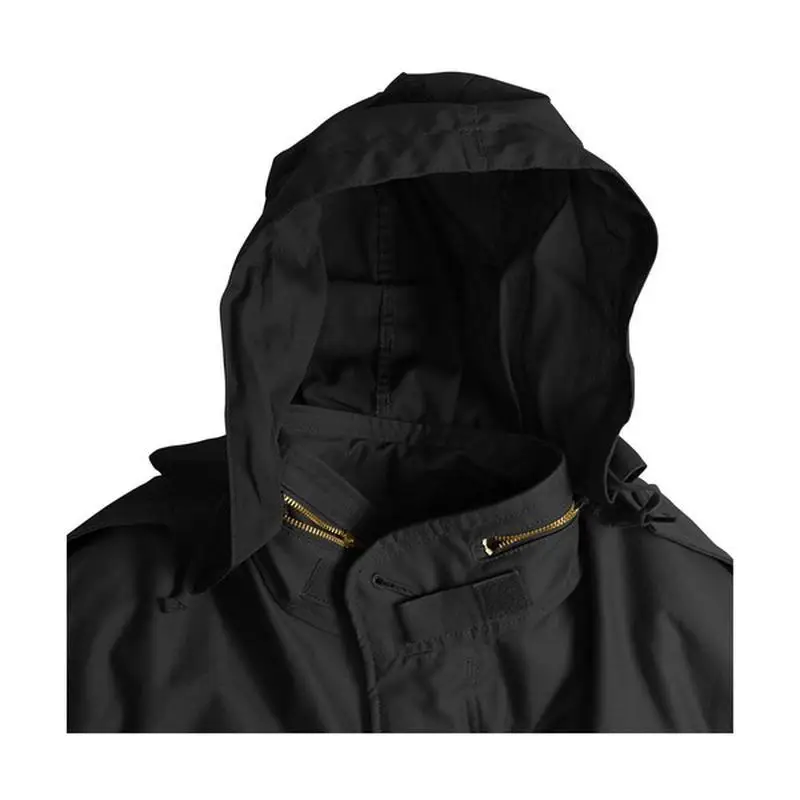 Куртка Alpha Industries Slim Fit M-65 Field Coat 2XL Black (MJM24101C1B2XL) - фото 3