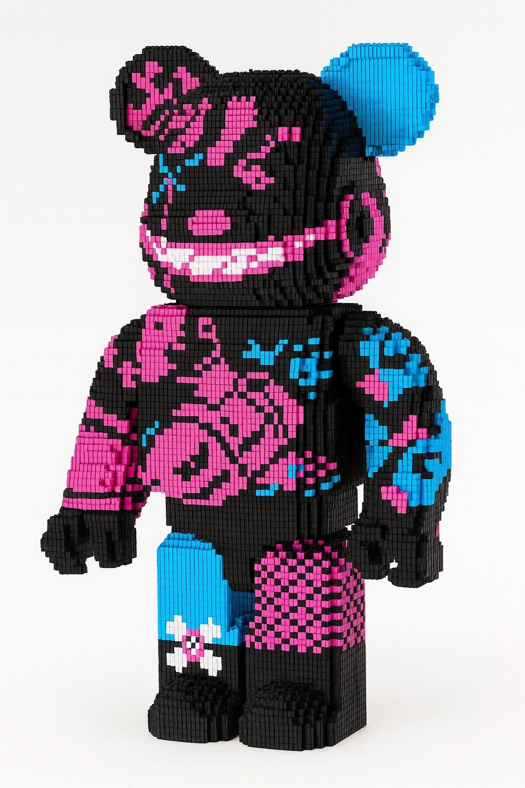 Конструктор 3D Bearbrick Граффити 55 см 10000 дет. (2829300076)